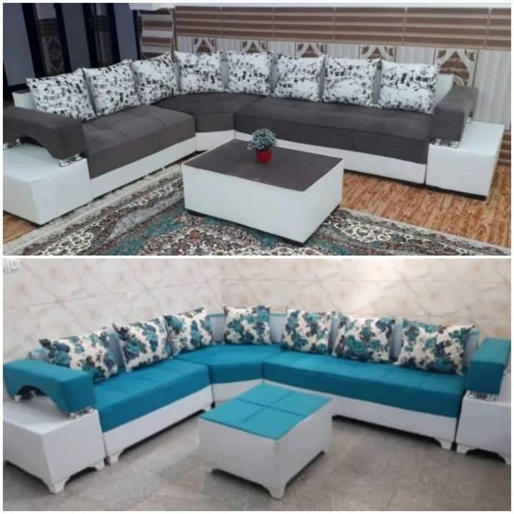 مبل ال دسته دوبل 09128447016
