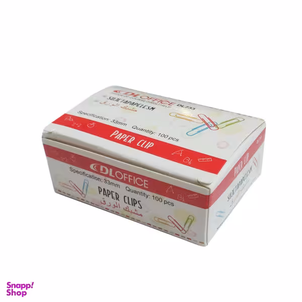 گیره کاغذ کد 2 بسته 100 عددی