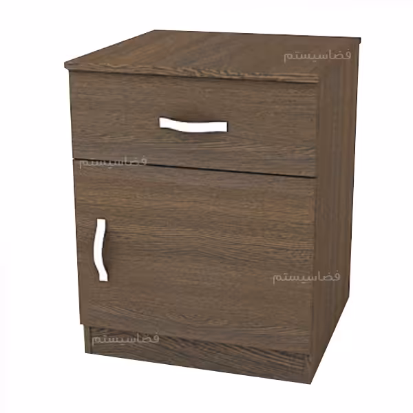 فایل اداری 1 کشو کمد دار کد 585