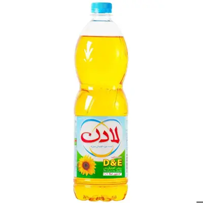 روغن مایع آفتابگردان ویتامینه لادن 810 گرم  حاوی ویتامین E غنی شده با ویتامین D