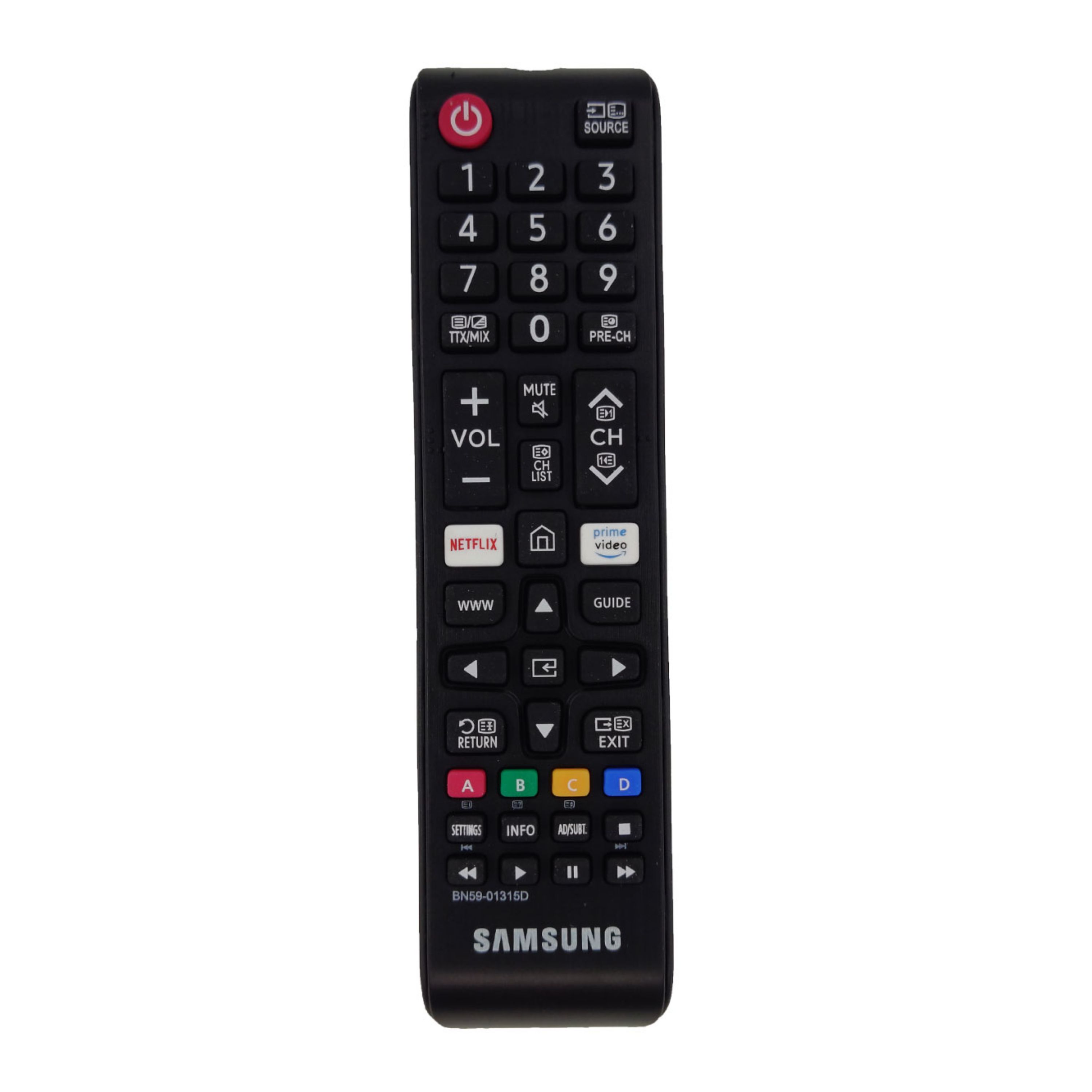 کنترل تلویزیون ال ای دی سامسونگ SAMSUNG اسمارت مدل BN59-01315D
