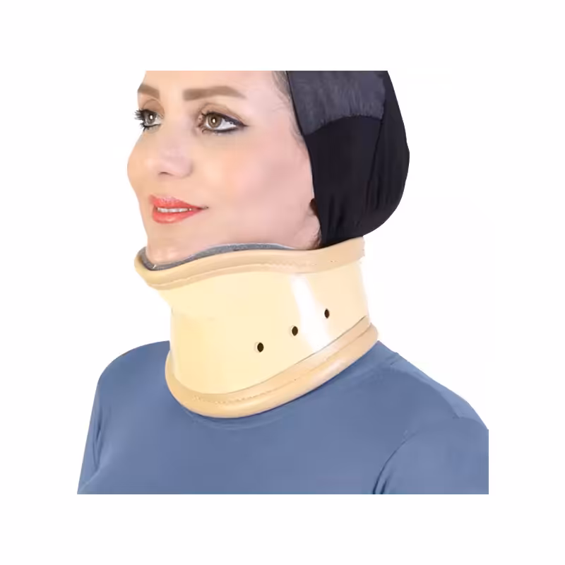 گردن بند طبی چانه دار طب و صنعت مدل 50400