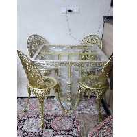 میز نهارخوری برنز