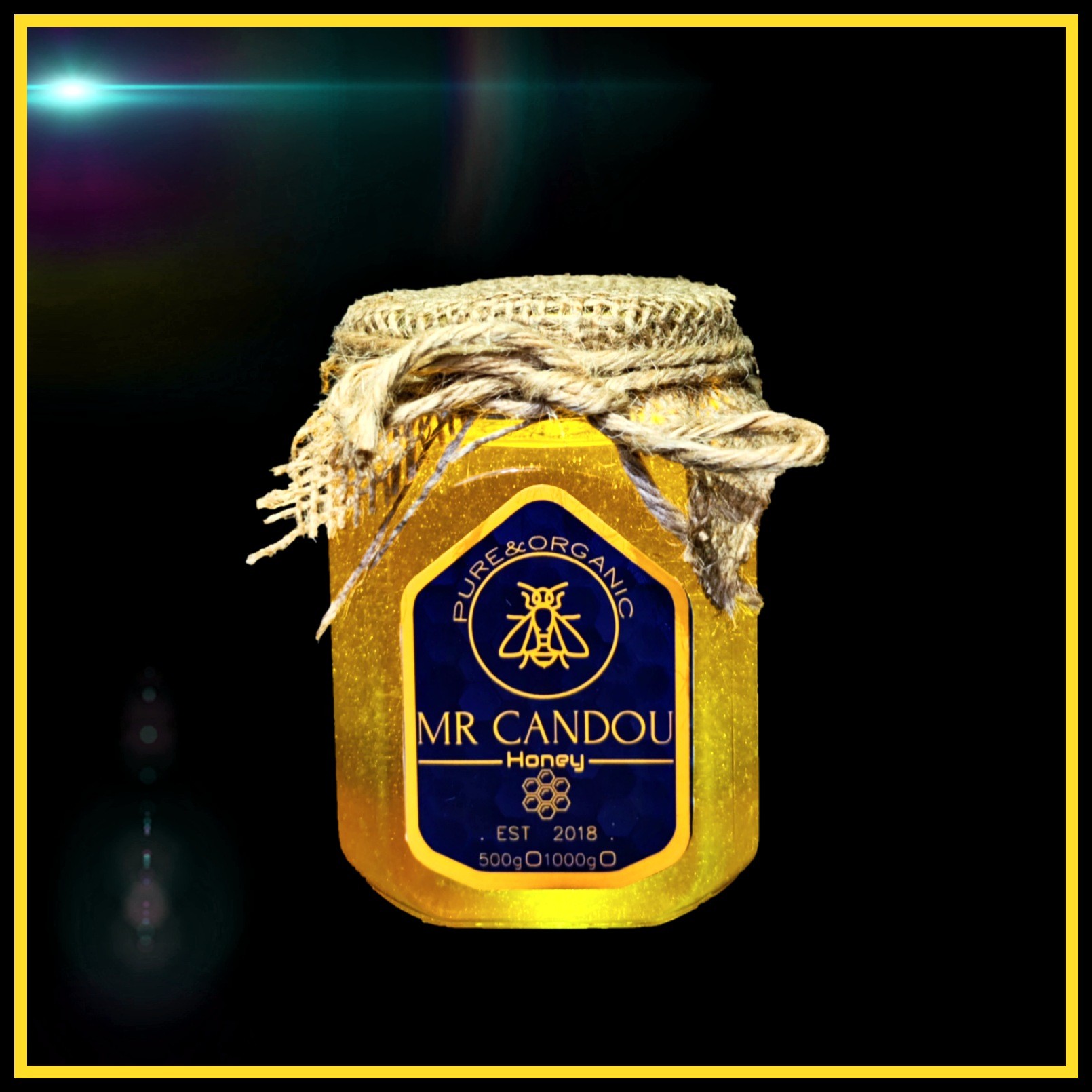 عسل طبیعی چهل گیاه 500گرمی مستر کندو