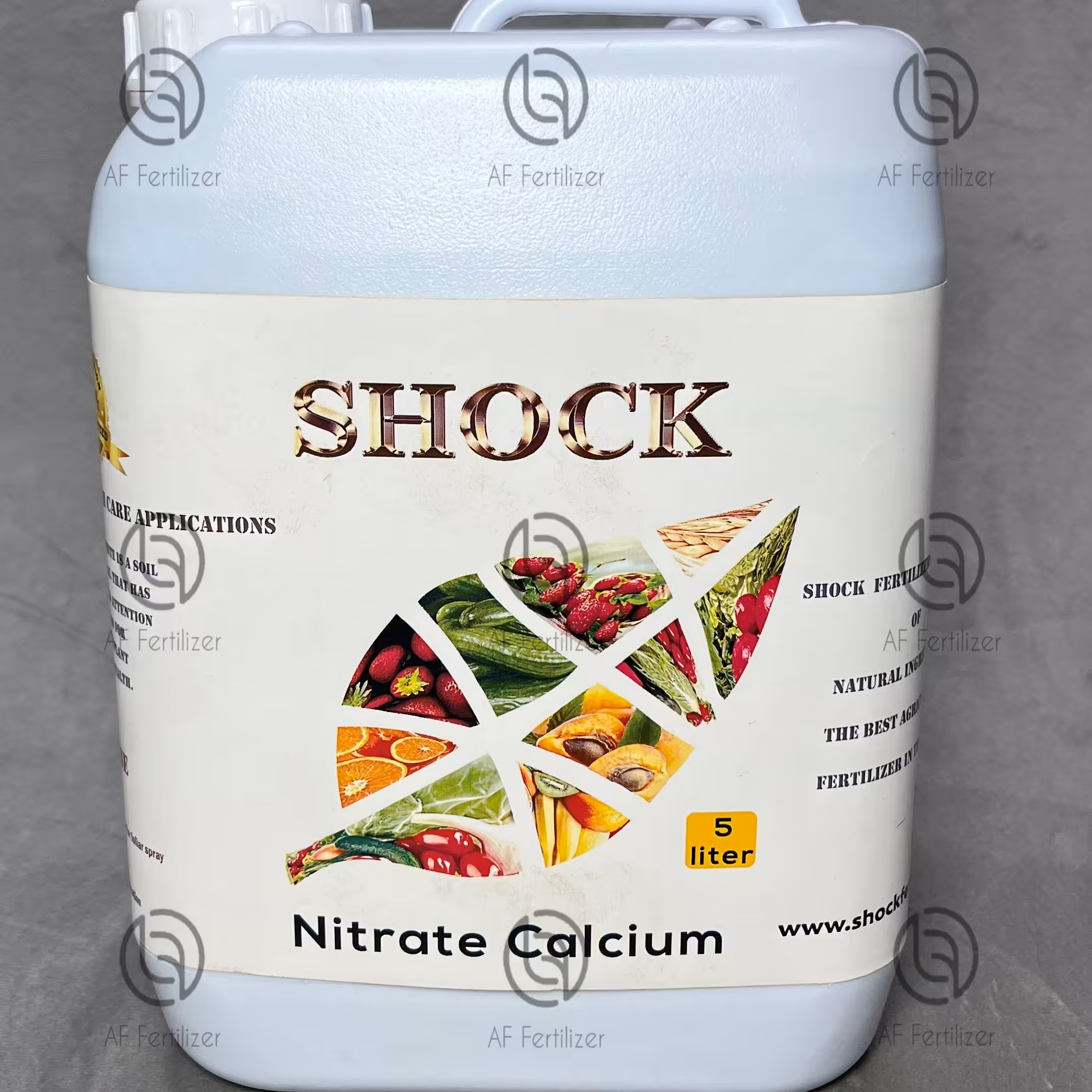 کود نیترات کلسیم شوک 5 لیتری مایع اصل آمریکایی