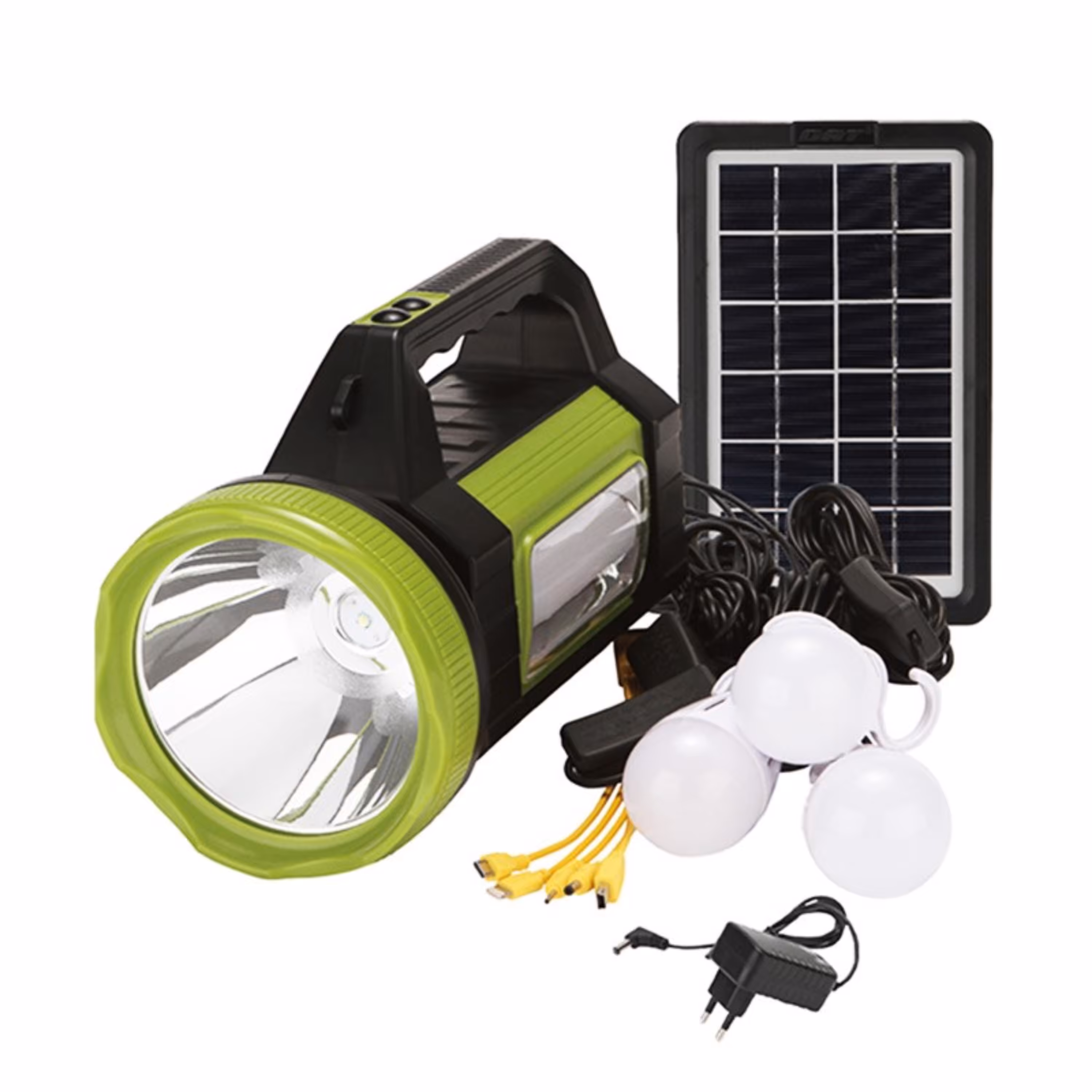 نورافکن دستی و سیستم روشنایی خورشیدی مدل AT-9023B