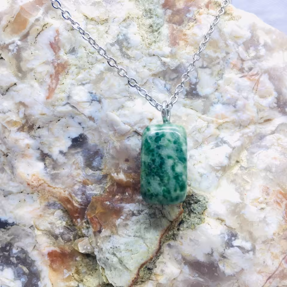 گردنبند عقیق، گردن آویز، سنگ عقیق شجر اصل