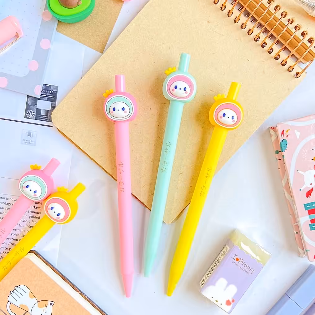 اتود فانتزی سیلیکونی دختر نوک 0.7 ، مداد نوکی وارداتی باکیفیت