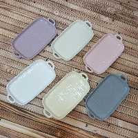 ظرف سرامیکی مستطیل دسته دار طرح گریل