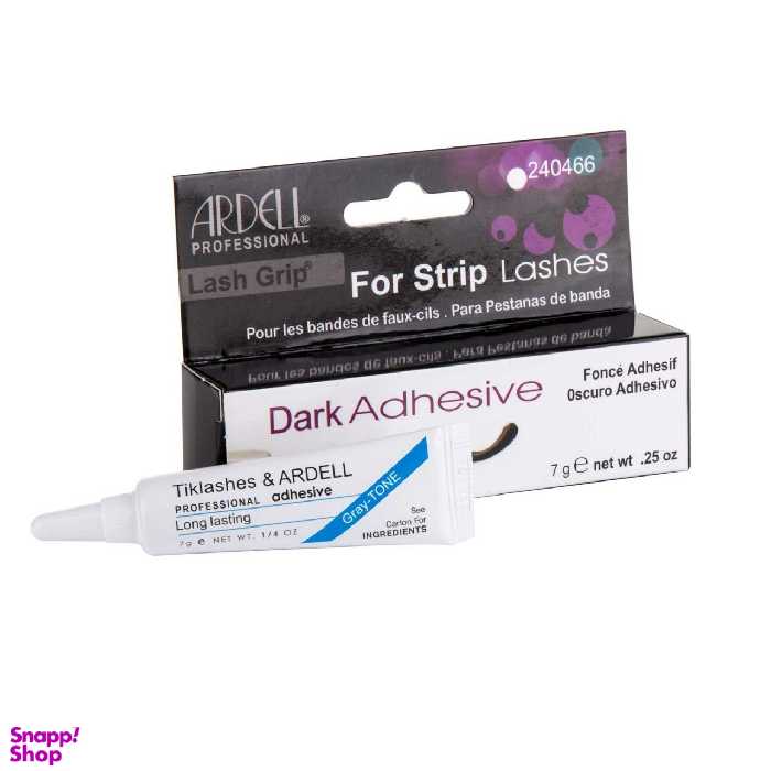 چسب مژه آردل (Ardell) رنگ طوسی (مشکی پس از استفاده)