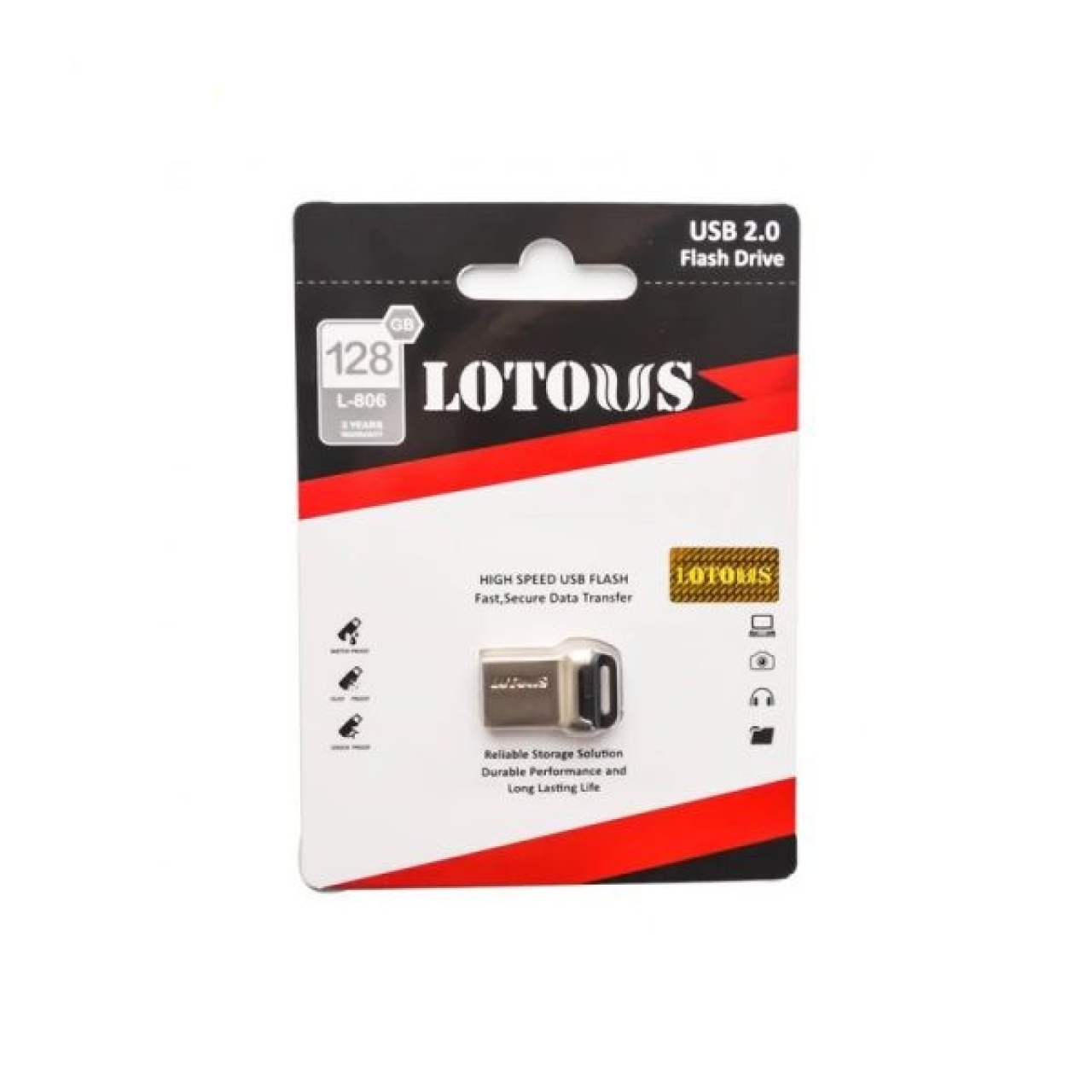 فلش مموری لوتوس مدل L-806 ظرفیت 128 گیگابایت