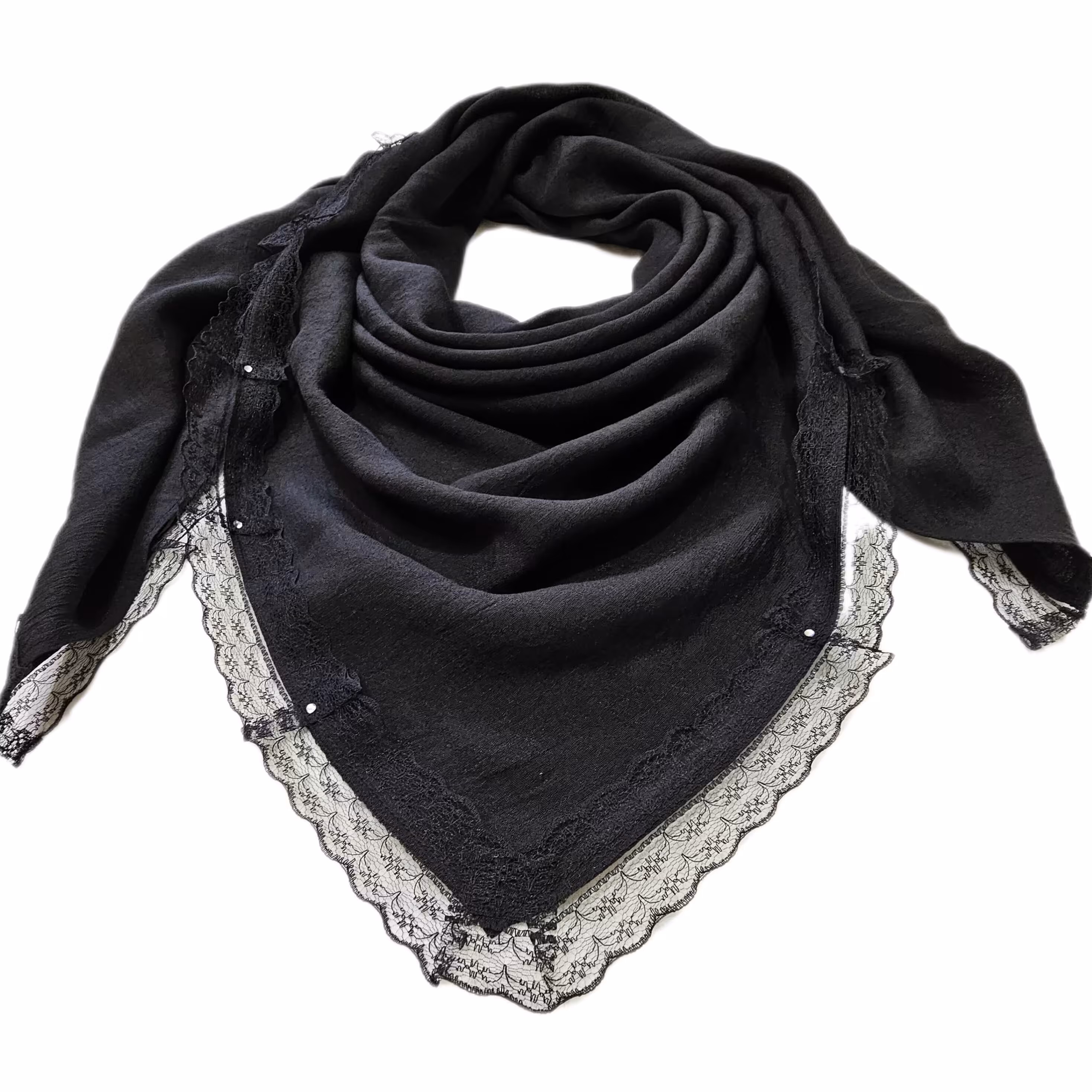 روسری دور توردوزی