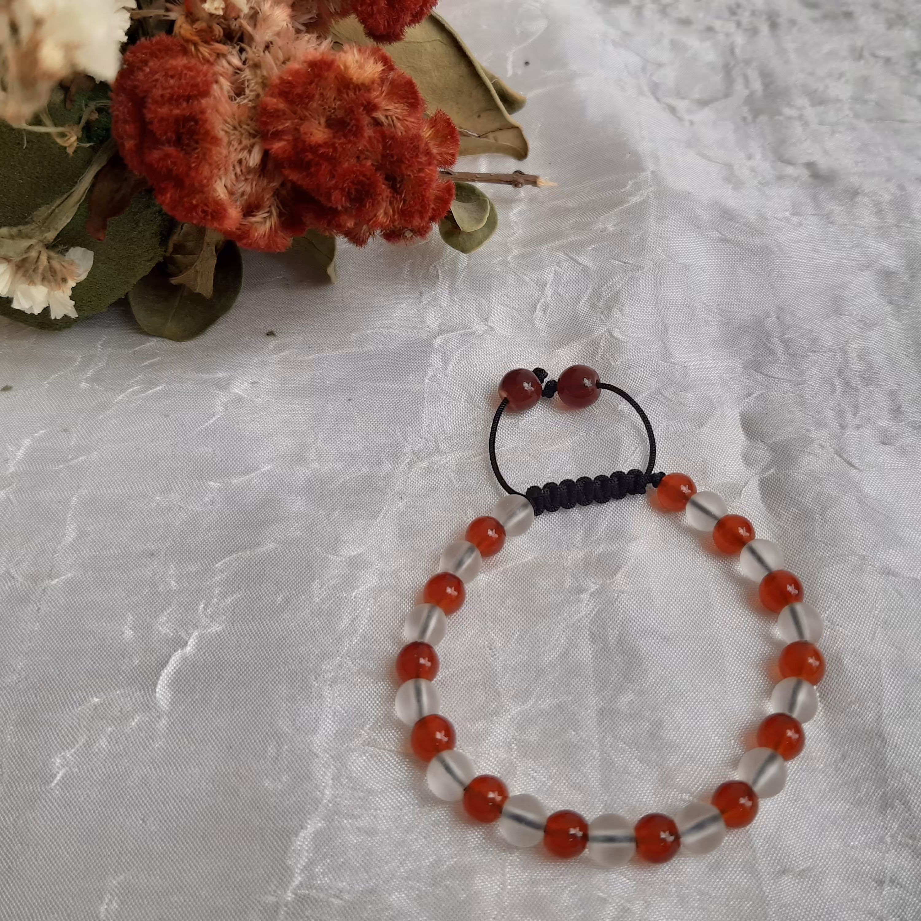 دستبند طرح عقیق