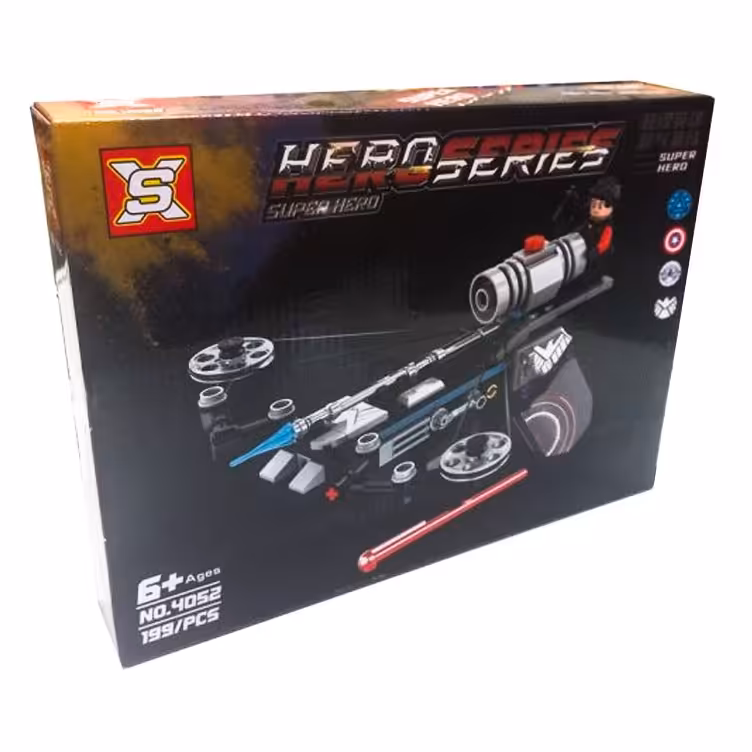 لگو تفنگ طرح هاکای 199 قطعه مدل 4052 با قابلیت شلیک تیر