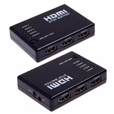 سوئیچ 5 پورت HDMI با ریموت