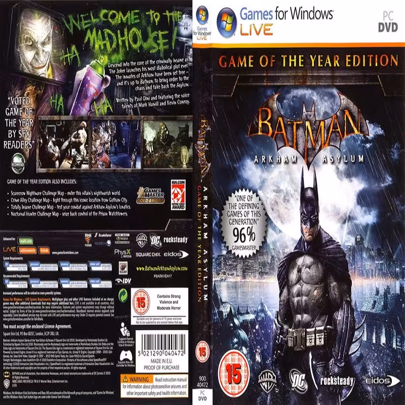 بازی کامپیوتری بتمن 1