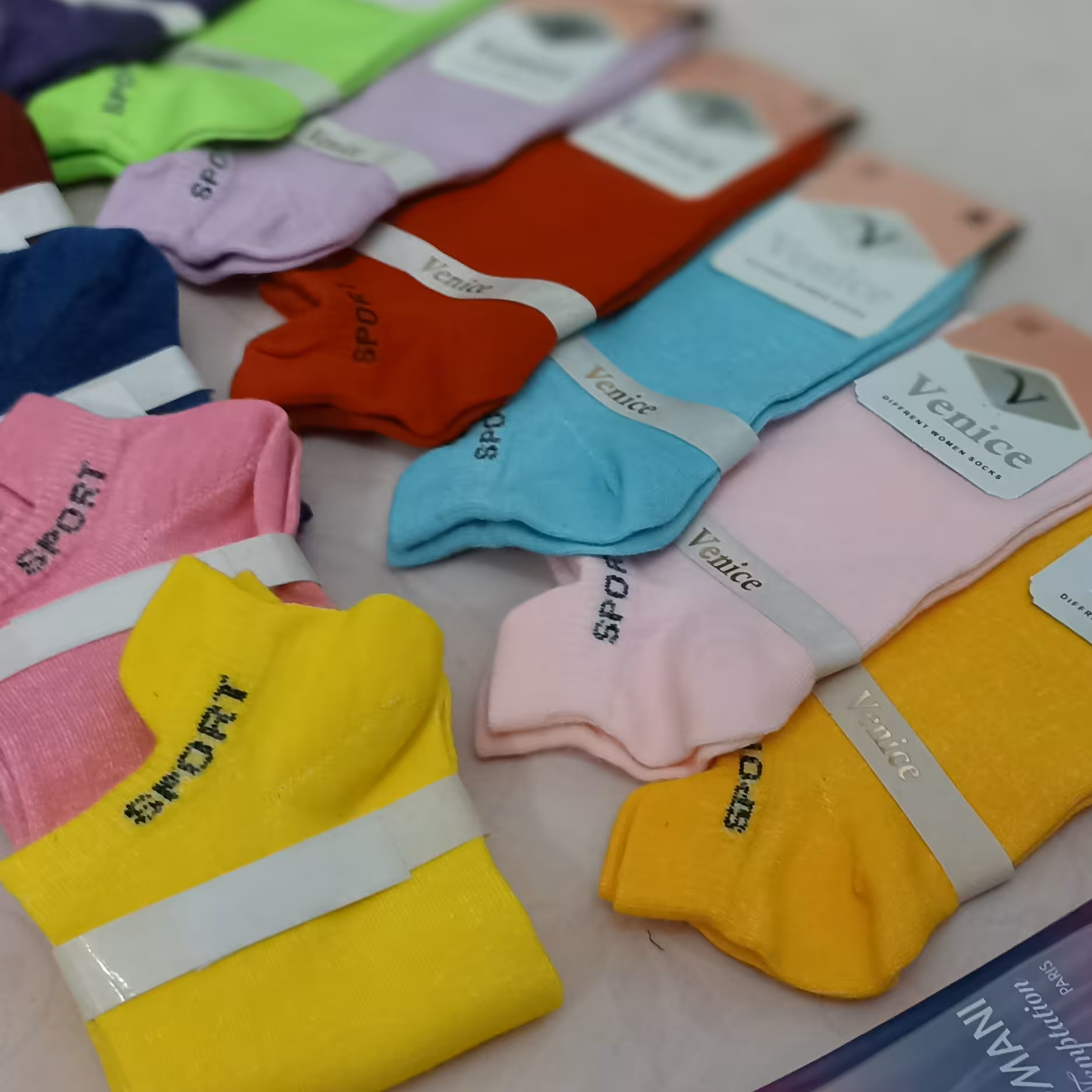 پک 6 تایی ساق کوتاه سه پاشنه