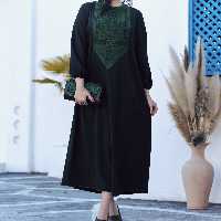 پیراهن سنتی سوزندوزی  زنانه 