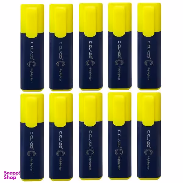 ماژیک علامت گذار سی کلاس مدل HLM-9512 بسته 10 عددی