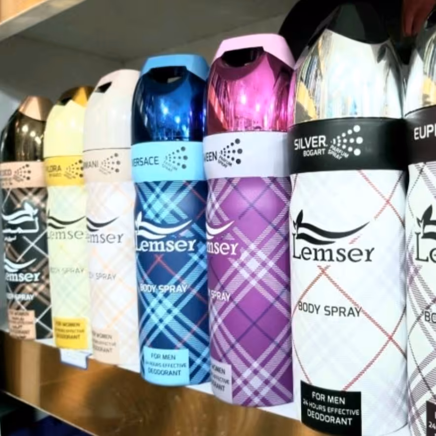 اسپری بدن لمسر