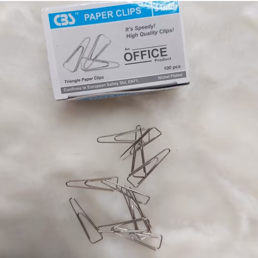 گیره کاغذ فلزی 100عددی