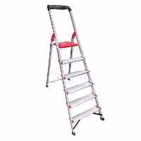 نردبان آلومینیومی فراز پله مدل زمرد 6 پله(ارسال پس کرایه و به عهده مشتری) 