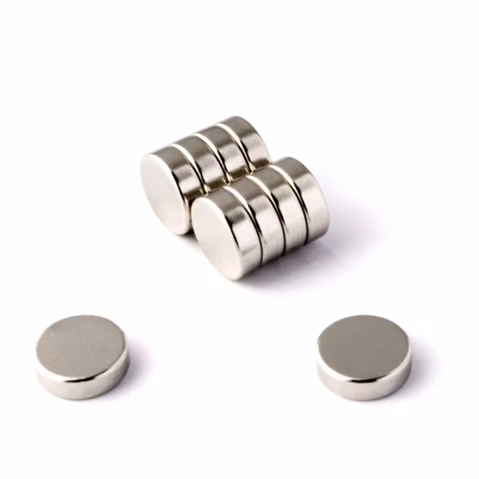 آهنربا نئودیمیوم 6x2mm میلی متر سوپر مگنت دیسک بسته 10 عددی میتراکانا 