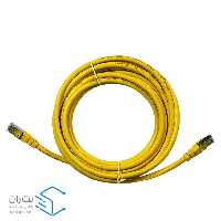قیمت و خرید پچ کورد شبکه لگراند Cat6a SFTP روکش LSZH زرد 5 متری | نت‌ ران