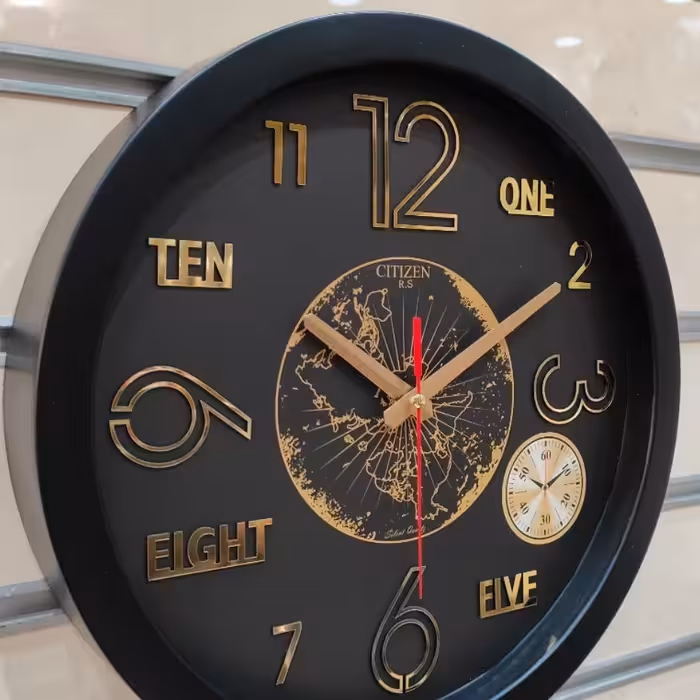 ساعت  سی تی زِن آر  اس کوچک  37سانتیمتر   شماره مولتی   مناسب اتاق خواب وپذیرایی ارسال باتیپاکس هزینه بامشتری درب منزل 