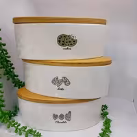 بانکه تنقلات سرامیکی درب چوبی