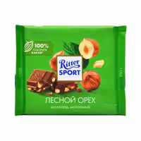 شکلات با تکه های فندق 100 گرم ریتر اسپورت - Ritter Sport