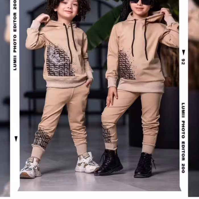 هودی و شلوار  اسپرت بچه گانه 4 تا 12 سال