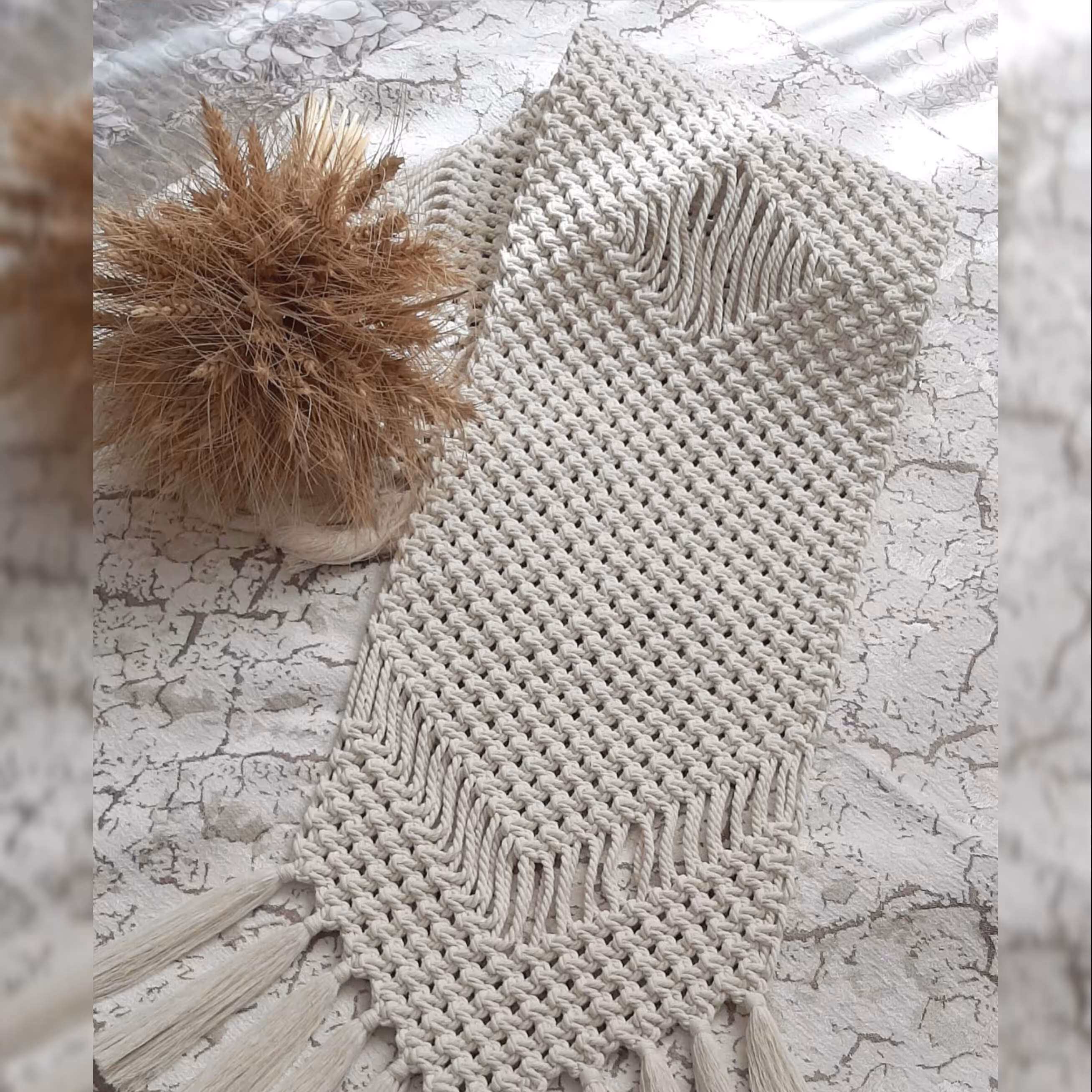 رانر مکرومه زیبا و شیک از حنا مکرومه 