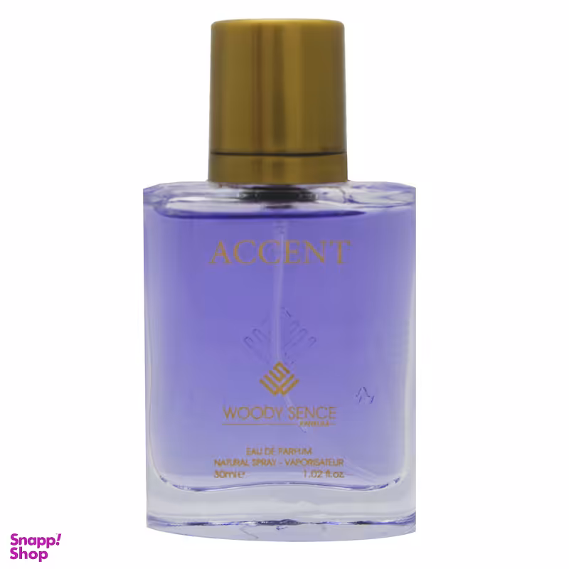 عطر جیبی زنانه وودی سنس مدل Accent حجم 30 میلی‌لیتر
