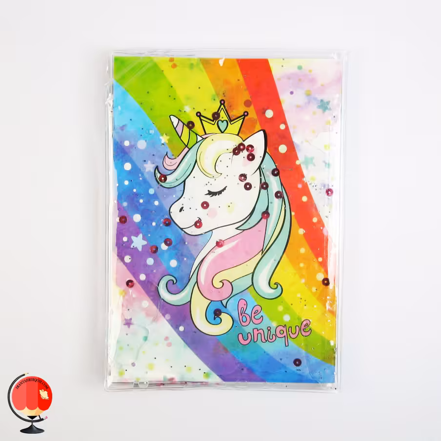 دفتر آکواریومی طرح یونیکورن سویل