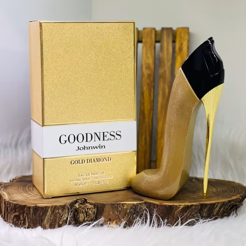 ادو پرفیوم زنانه جانوین مدل GOODNESS GOLG DIAMOND حجم 90 میلی لیتر