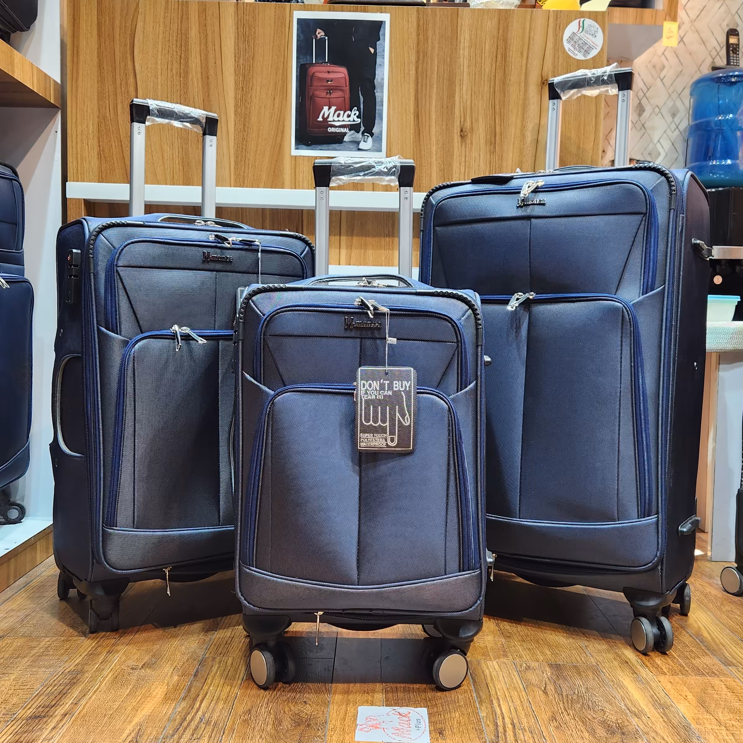 ست چمدان چهارچرخ برند لاکچری Monza (فروشگاه نارسیس)