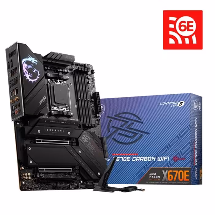 مادربرد ام اس آِی MPG X670E Carbon Wi-Fi
