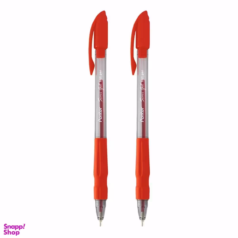 خودکار پنتر (Panter) مدل Semi Gel بسته 2 عددی رنگ قرمز