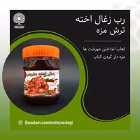 رب زغال اخته کاملا طبیعی مزه دار کردن کباب(کیفیت عالی)