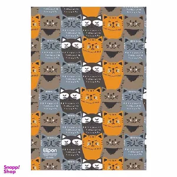 دفتر مشق 60 برگ الیپون کد 2151235