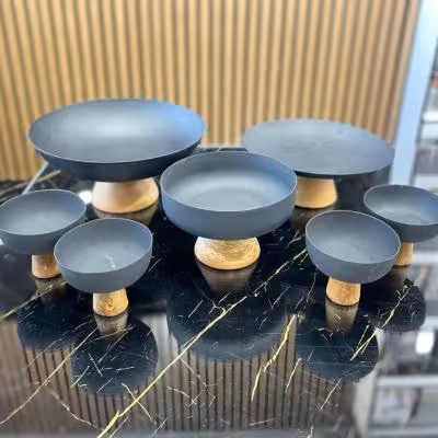 سرویس جدید پذیرایی رایکا پایه چوبی