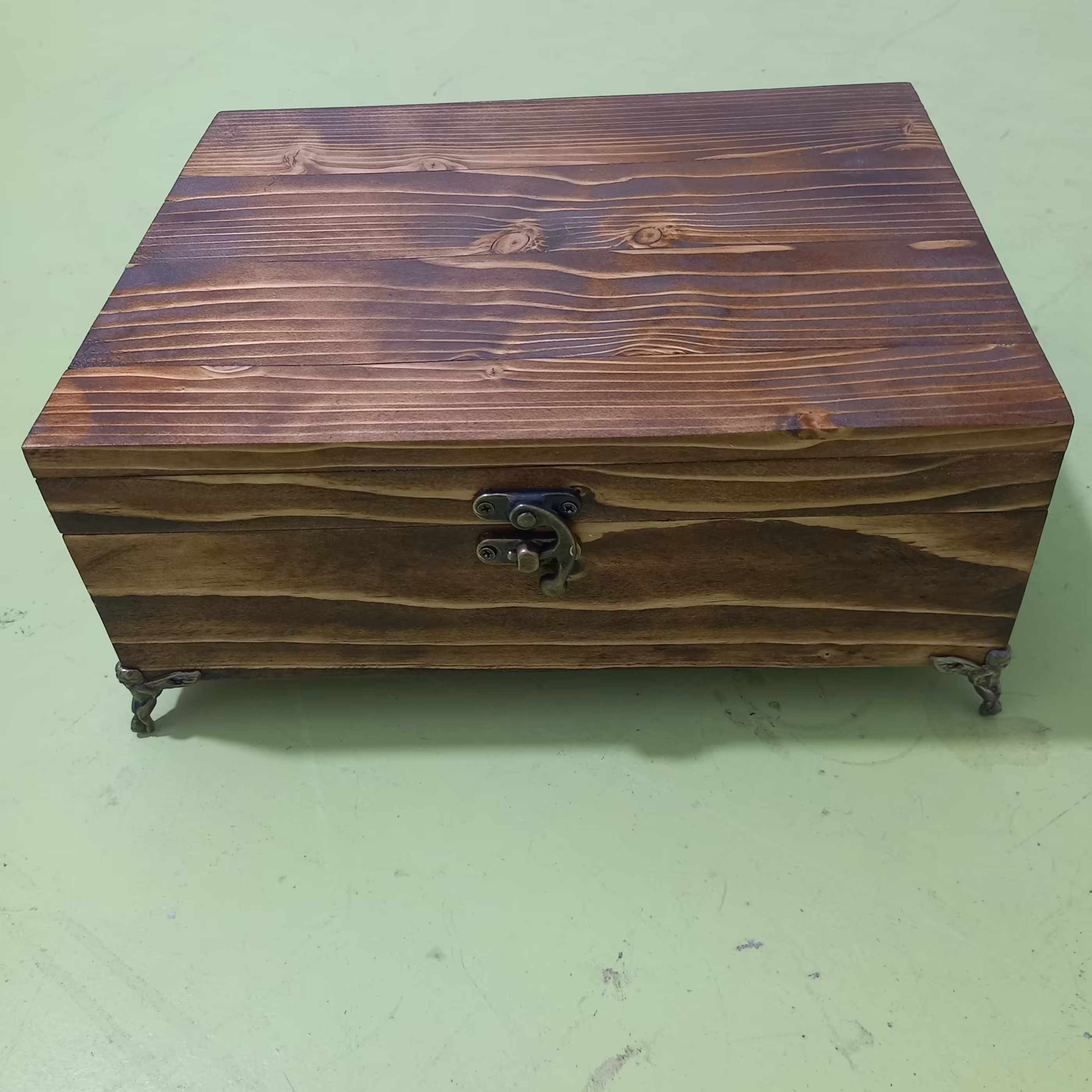 صندوق لوکس تزئینی، هدیه و پذیرایی چوبی کد C13 