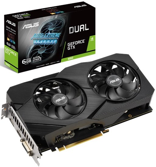 کارت گرافیک ایسوس مدل DUAL-GTX1660-6G-EVO با حافظه 6 گیگابایت