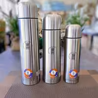 فلاسک یا فلاکس چای نیم لیتر قلمی استیل کوهنوردی بی ام جی 777 اصل bmg