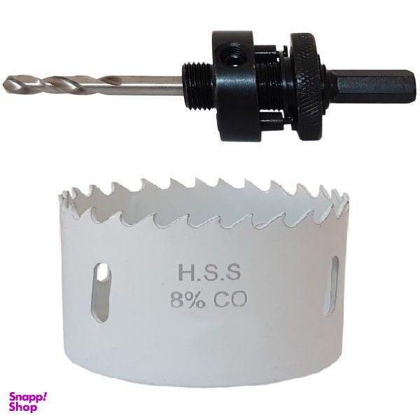 مته گردبر آهن کبالت مدل CO2-1080 سایز 80 میلی متر مجموعه دو عددی