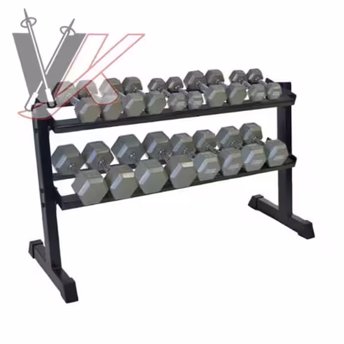 رک دمبل دو طبقه Two-story dumbbell rack کد1304215