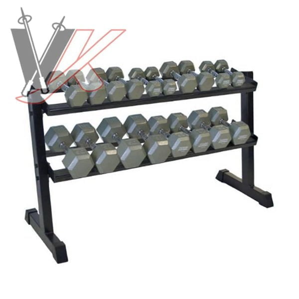 رک دمبل دو طبقه Two-story dumbbell rack کد1304215