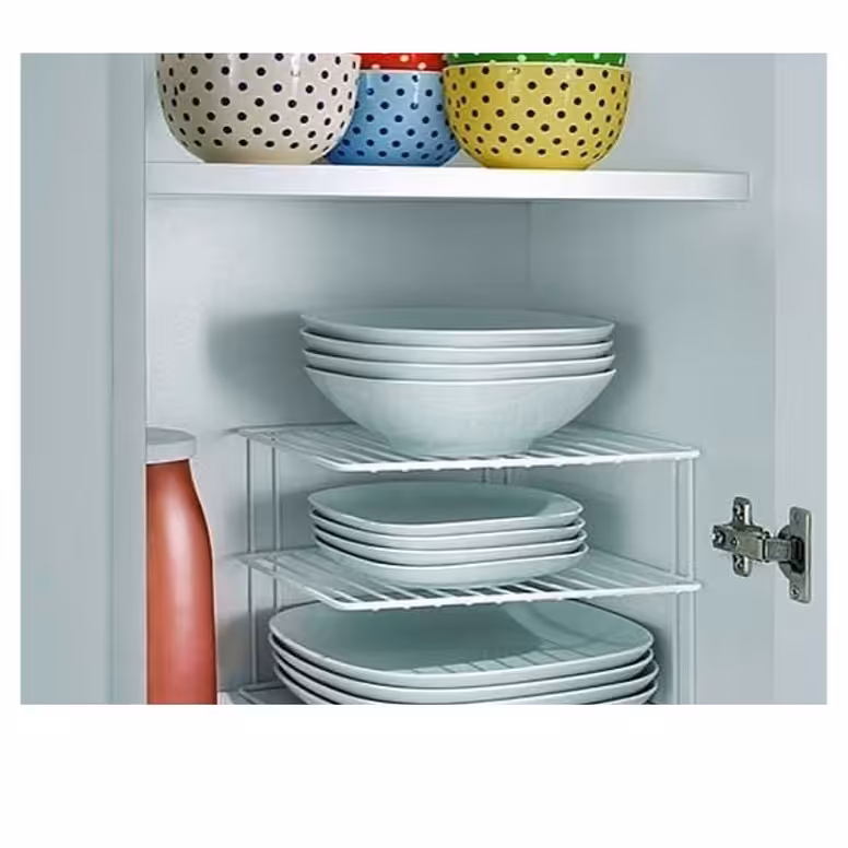 راف و نظم دهنده گوشه ای داخل کابینت  ارگانایزر  کنجی  دو طبقه 