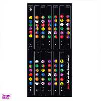 برچسب نت گیتار هارمونی مدل Hny کد 1